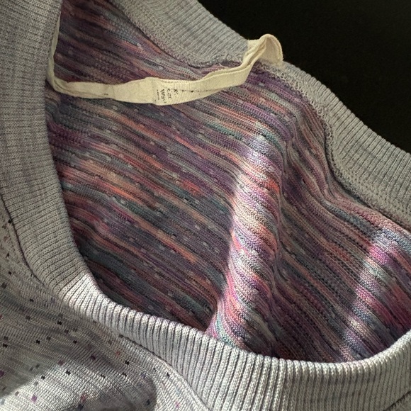 Lululemon Swiftly Tech Short Sleeve size 4 women’s top speckled purple - Picture 7 of 8